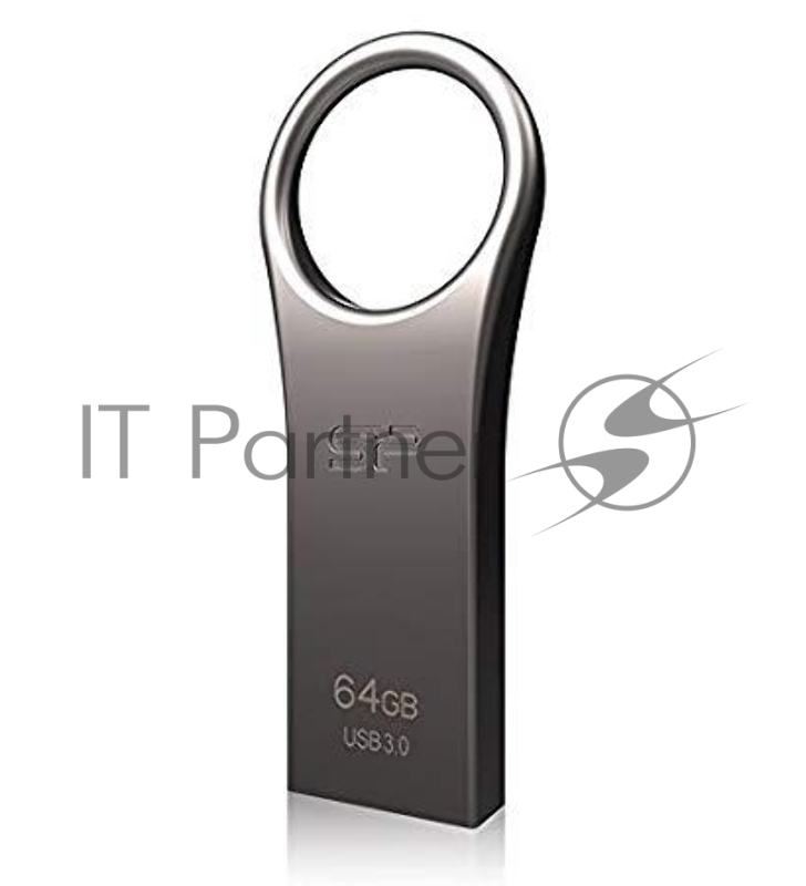 Флеш накопитель 64Gb Silicon Power Jewel J80, USB 3.0, Металлич.корпус