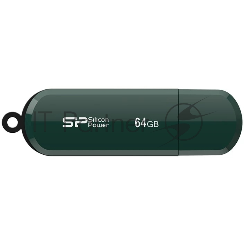 Накопитель USB Flash 64Gb Silicon Power Lux Mini 320, USB 2.0, Green