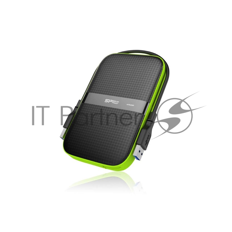 Внешний жесткий диск Silicon Power USB 3.0 2Tb A60 SP020TBPHDA60S3K Armor 2.5 черный