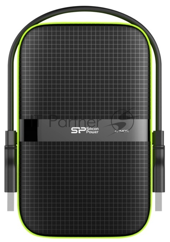 Внешний жесткий диск Silicon Power USB 3.0 2Tb A60 SP020TBPHDA60S3K Armor 2.5 черный