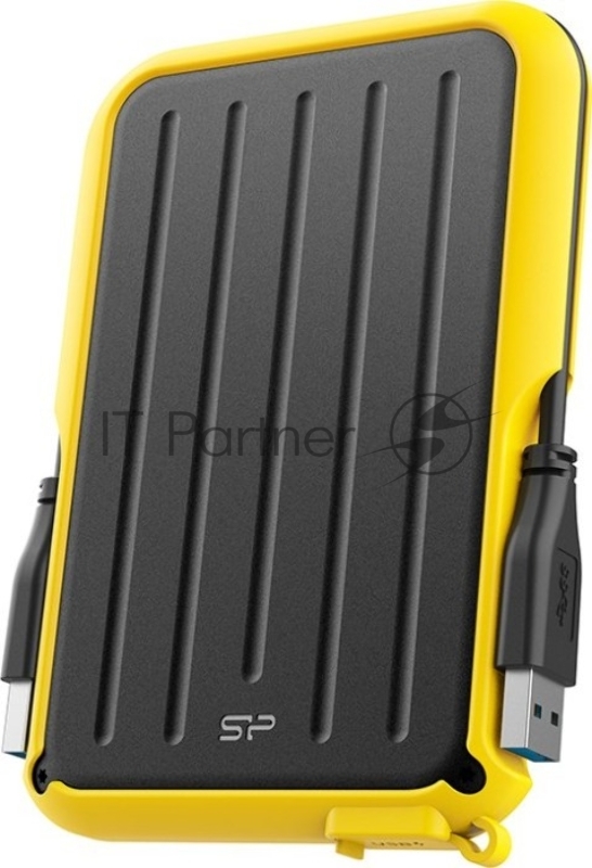 Внешний жесткий диск 4TB Silicon Power Armor A66, 2.5, USB 3.2, Желтый