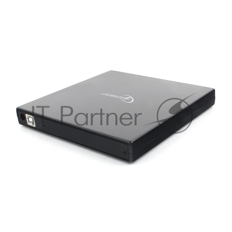Внешний DVD-привод с интерфейсом USB Gembird DVD-USB-02 пластик, черный