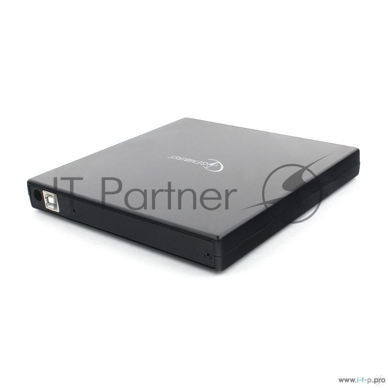 Внешний DVD-привод с интерфейсом USB Gembird DVD-USB-02 пластик, черный