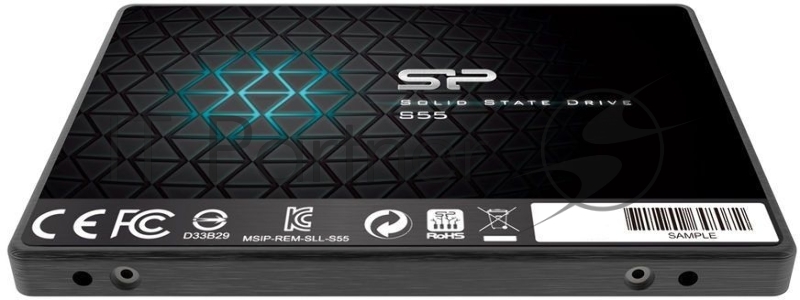 SSD накопитель Silicon Power SATA III 240Gb SP240GBSS3S55S25 Slim S55 2.5