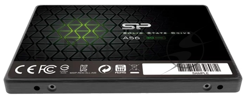 SSD накопитель 2.5 Silicon Power 128GB A56 <SP128GBSS3A56B25> (SATA3, up to 560/530MBs, 3D TLC, Phison, 7mm)