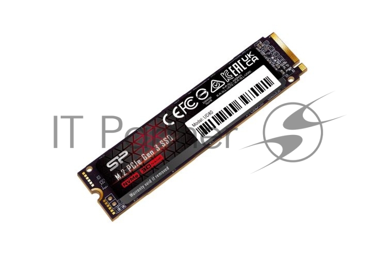 Накопитель SSD Silicon Power PCI-E 3.0 500Gb SP500GBP34UD8005 UD80 M.2 2280