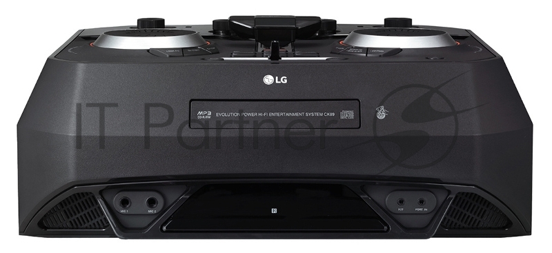 Минисистема LG CK99+NK99 черный 5000Вт/CD/CDRW/FM/USB/BT комплект из 2 коробок