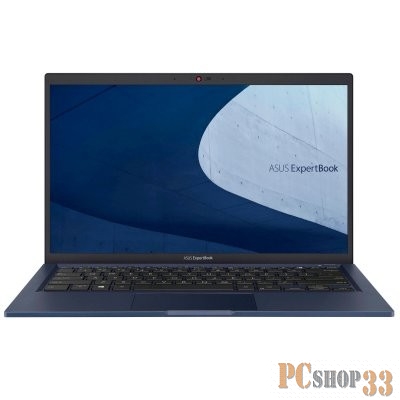 Ноутбук ASUS B1400CEAE-EB1965R 14(1920x1080 (матовый))/Intel Core i5 1135G7(2.4Ghz)/8192Mb/256PCISS 1y/1.45kg/Star Black/W10Pro