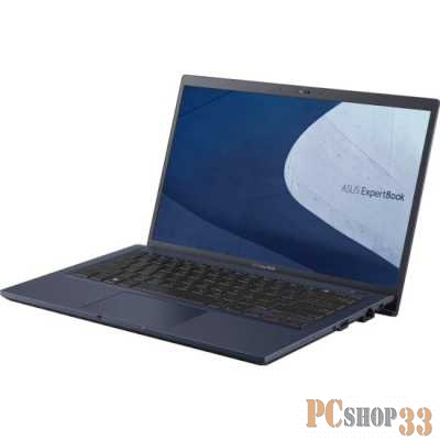 Ноутбук ASUS B1400CEAE-EB1965R 14(1920x1080 (матовый))/Intel Core i5 1135G7(2.4Ghz)/8192Mb/256PCISS 1y/1.45kg/Star Black/W10Pro