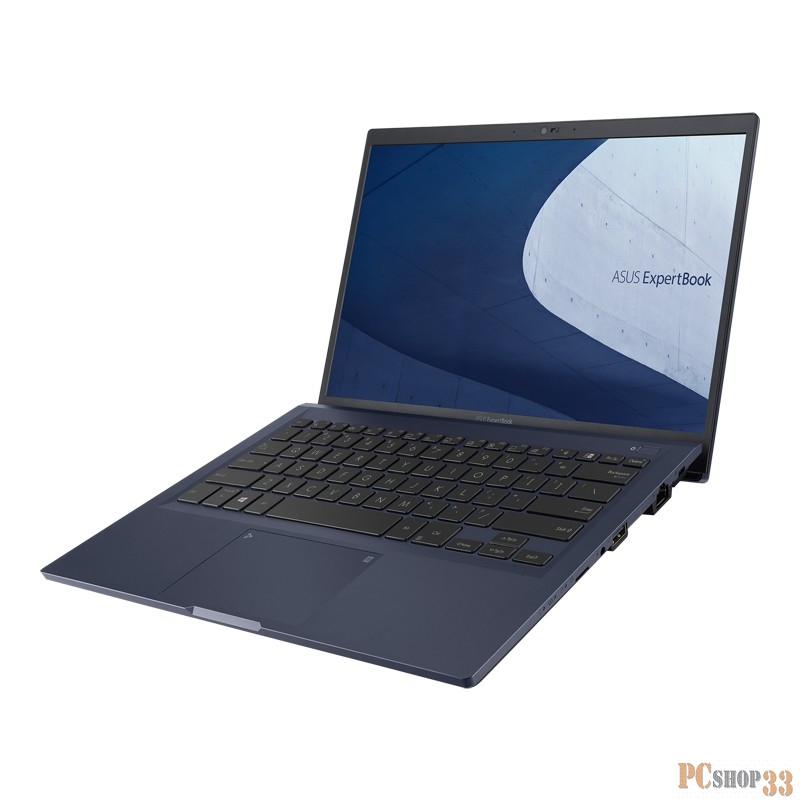 Ноутбук ASUS B1400CEAE-EB4332R 14(1920x1080 (матовый))/Intel Core i5 1135G7(2.4Ghz)/16384Mb/512PCIS 1y/1.45kg/Star Black/W10Pro
