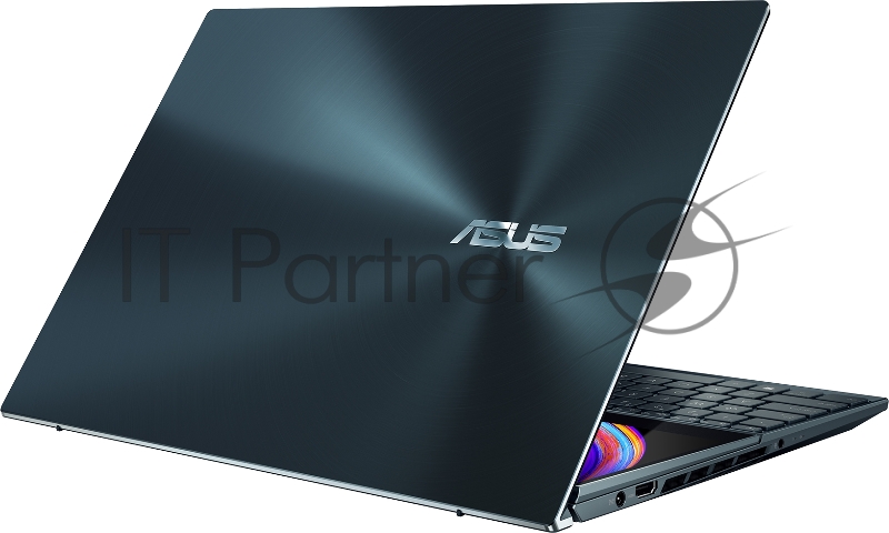 Ноутбук ASUS UX582HS-H2034W Touch +ScreenPad +Plamrest+backpack+Stylus+Stand 15.6(3840x2160 OLED)/Touch/Intel Core i7 11800H(2.3Ghz)/32768Mb/1024PCI GeForce RTX3080(8192Mb)/Cam/BT/WiFi/war 1y/2.34kg/Celestial Blue/W11 + Support
