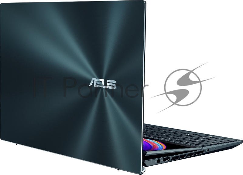 Ноутбук ASUS UX582HS-H2034W Touch +ScreenPad +Plamrest+backpack+Stylus+Stand 15.6(3840x2160 OLED)/Touch/Intel Core i7 11800H(2.3Ghz)/32768Mb/1024PCI GeForce RTX3080(8192Mb)/Cam/BT/WiFi/war 1y/2.34kg/Celestial Blue/W11 + Support