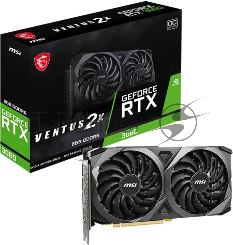 Видеокарта MSI RTX3060 VENTUS 2X 8G OC