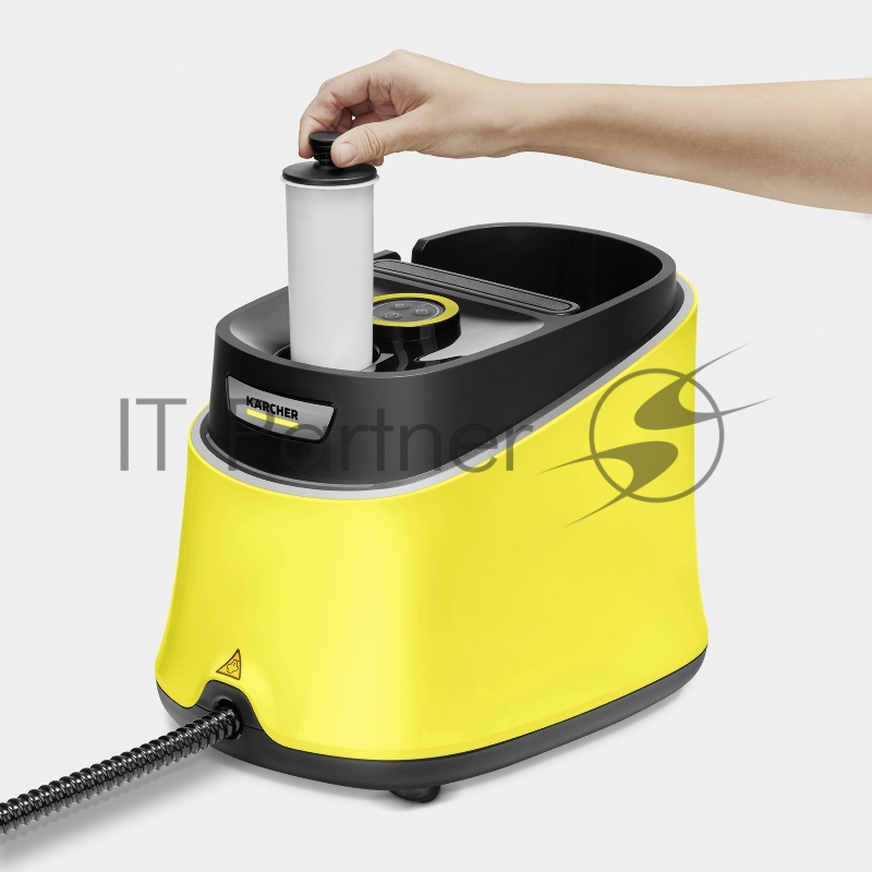 Пароочиститель напольный Karcher EasyFix SC 3 Deluxe 1900Вт желтый/черный