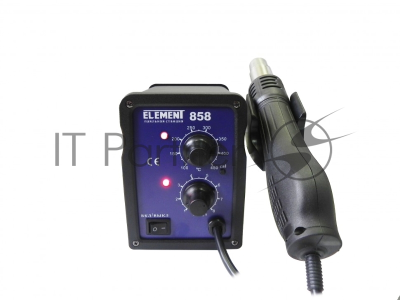 Паяльный фен ELEMENT 858. Аналоговый регулятор.