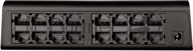 Неуправляемый коммутатор с 16 портами D-Link DES-1016A/E2A 10/100Base-TX и функцией энергосбережения