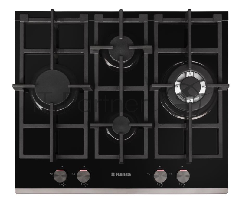 Газовая варочная поверхность Hansa BHKS65135 черный