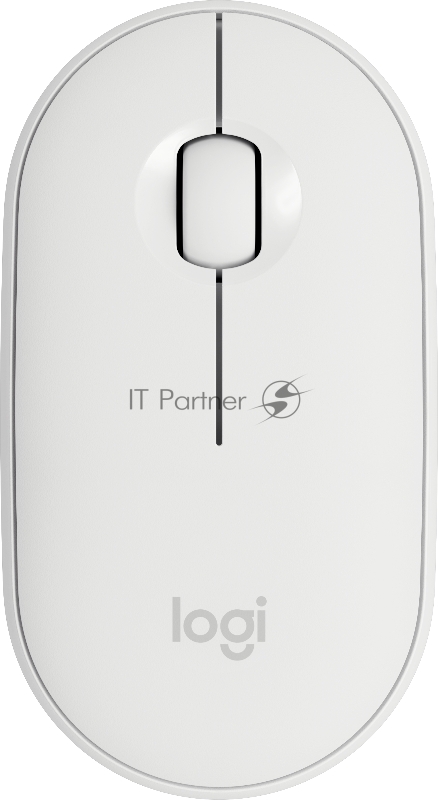 Мышь Logitech Pebble Bluetooth wireless M350 Off White