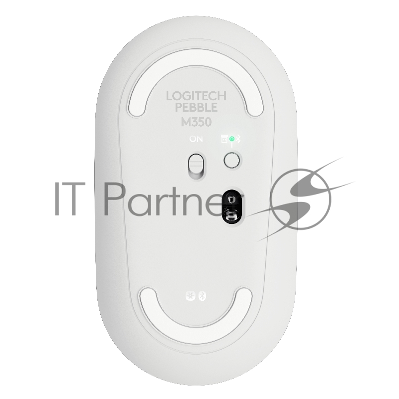 Мышь Logitech Pebble Bluetooth wireless M350 Off White