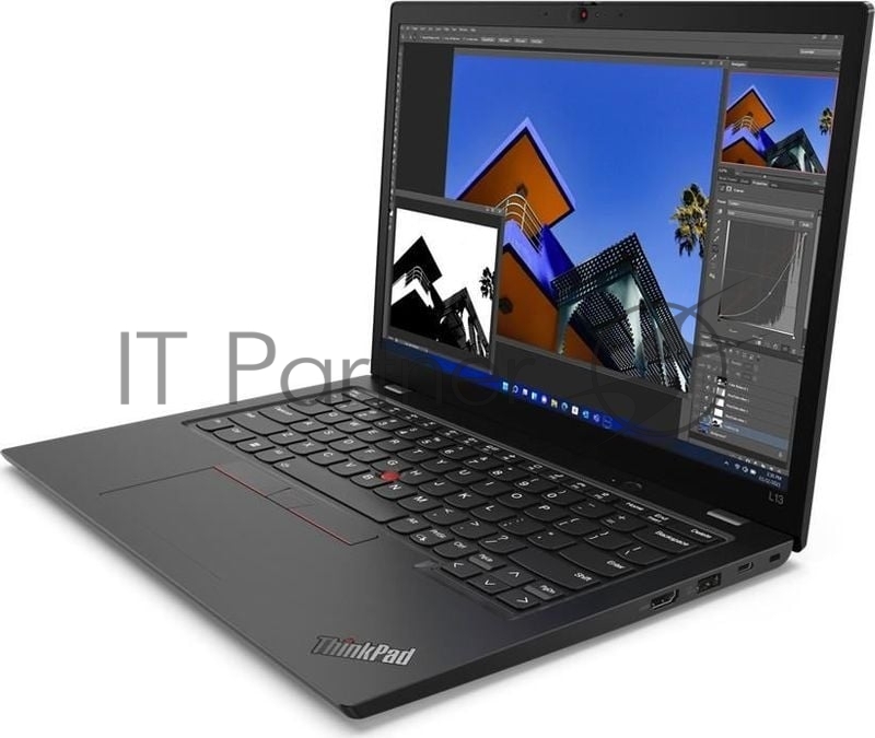 Ноутбук Lenovo ThinkPad L13 G3 Ryzen 5 Pro 5675U 8Gb SSD256Gb AMD Radeon Rx Vega 7 13.3 FHD (1920x1080)/ENGKBD noOS black