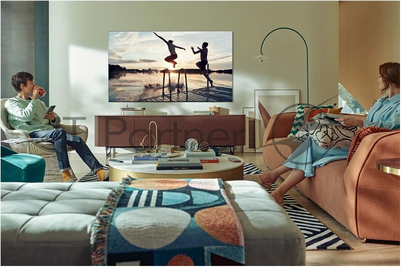 Телевизор QLED Samsung 43 QE43QN90BAUXRU Series 9 черный 4K Ultra HD 120Hz DVB-T2 DVB-C DVB-S2 USB WiFi Smart TV (RUS)