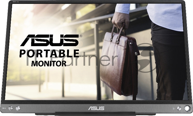 Монитор 15.6 ASUS MB16ACE DarkGrey(IPS, LED, Wide, 1920x1080, 5ms, 178°/178°, 250 cd/m, 800:1, +USB, )