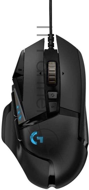Мышь Logitech G502 Hero черный оптическая (25600dpi) USB2.0 (11but)