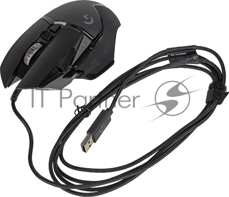 Мышь Logitech G502 Hero черный оптическая (25600dpi) USB2.0 (11but)