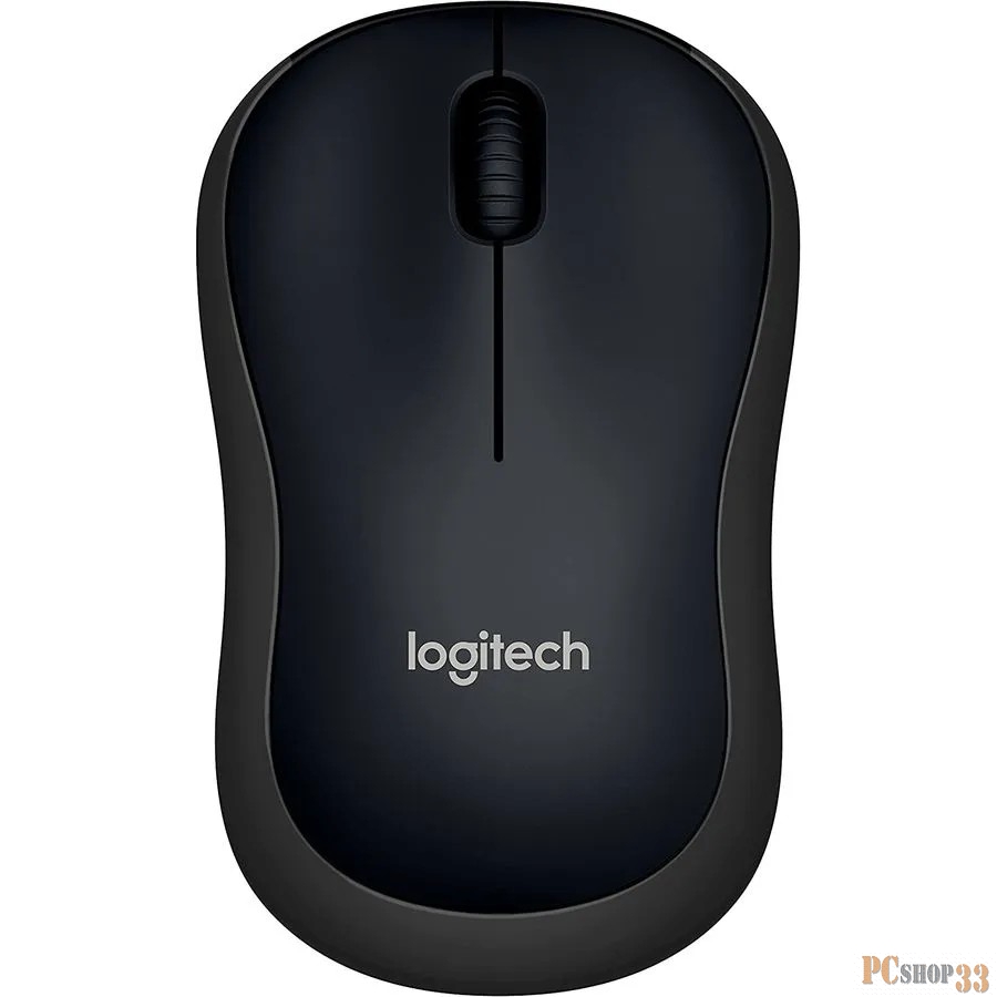 Мышь Logitech B220 черный оптическая (1000dpi) беспроводная USB