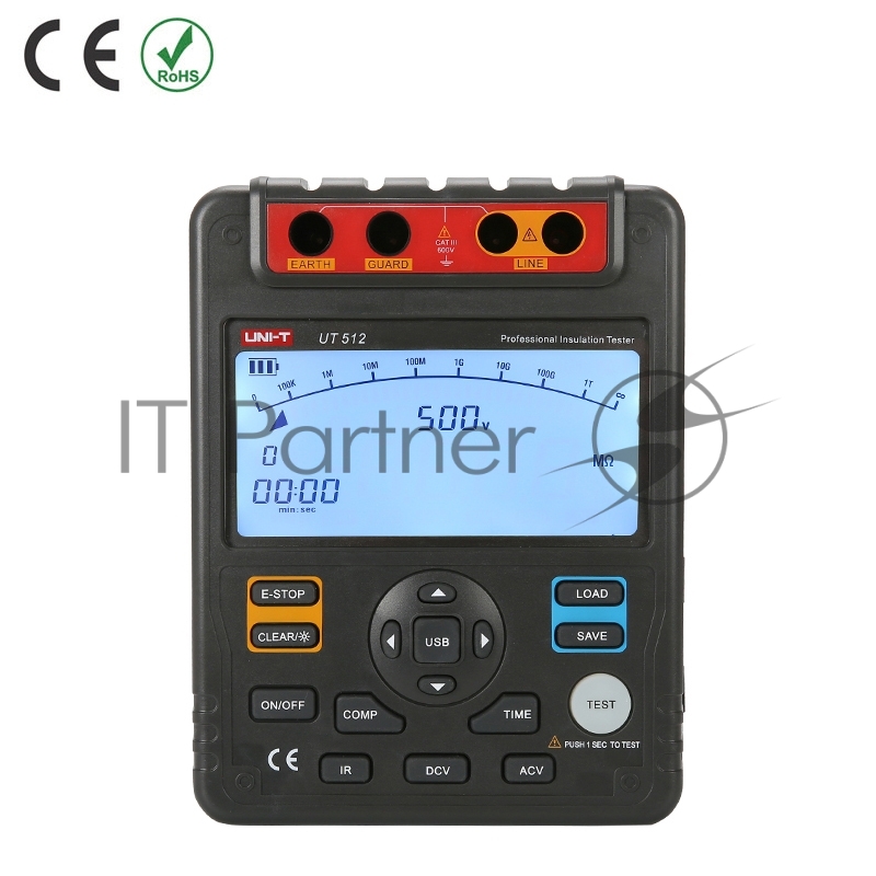 Тестер сопротивления изоляции UNI-T UT512