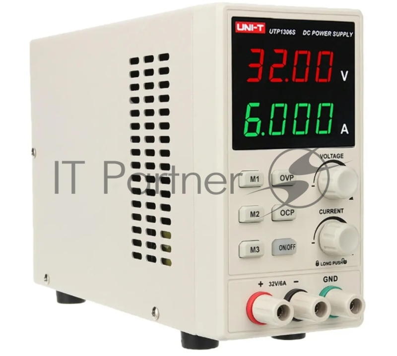 Компактный импульсный блок питания UNI-T UTP1306S 0-32V 0-6А с памятью