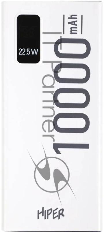 Мобильный аккумулятор Hiper EP 10000 10000mAh 3A QC PD 3xUSB белый (EP 10000 WHITE)