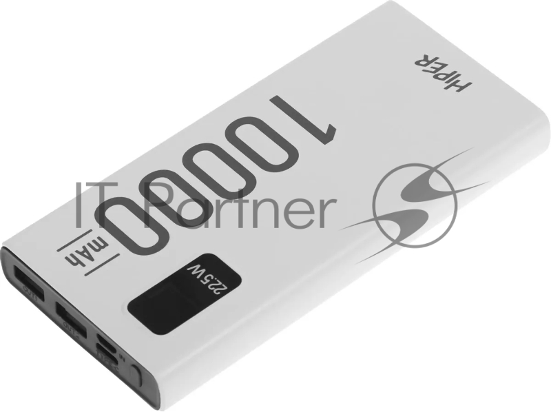 Мобильный аккумулятор Hiper EP 10000 10000mAh 3A QC PD 3xUSB белый (EP 10000 WHITE)