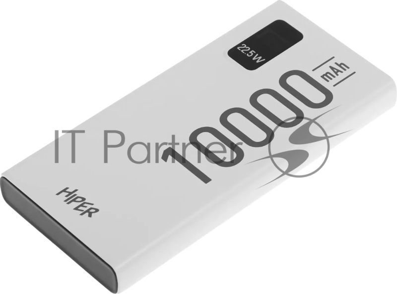 Мобильный аккумулятор Hiper EP 10000 10000mAh 3A QC PD 3xUSB белый (EP 10000 WHITE)