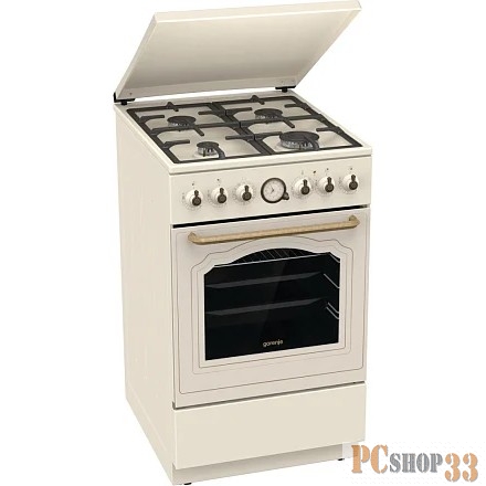 Плита Комбинированная Gorenje GKS5B70CLI бежевый