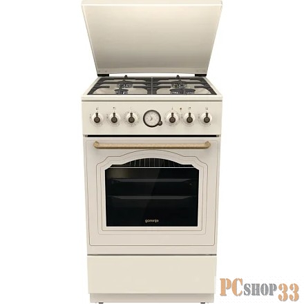 Плита Комбинированная Gorenje GKS5B70CLI бежевый