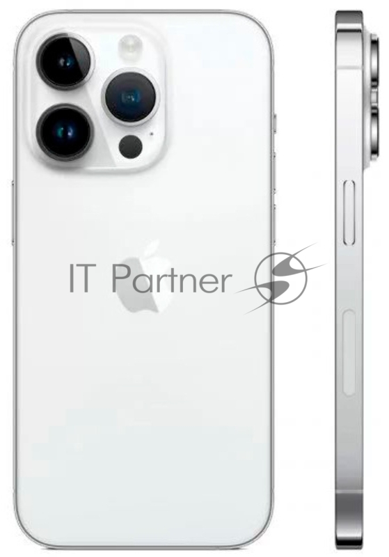 Смартфон Apple A2889 iPhone 14 Pro 128Gb 6Gb серебристый моноблок 3G 4G 2Sim 6.1 1179x2556 iOS 16 48Mpix 802.11 a/b/g/n/ac/ax NFC GPS GSM900/1800 GSM1900 TouchSc Ptotect