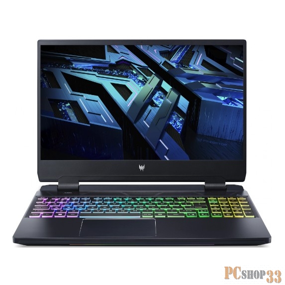 Ноутбук Acer Predator Helios 300 PH315-55-766F Core i7 12700H/16Gb/SSD1Tb/RTX 3080 8Gb/15.6/165hz/IPS/FHD/noOS/bl (NH.QGMER.004) (190247)