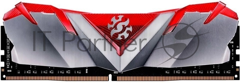 Модуль памяти ADATA 8GB DDR4 UDIMM, XPG GAMMIX D30, 3200MHz CL16-20-20, 1.35V, Красный Радиатор