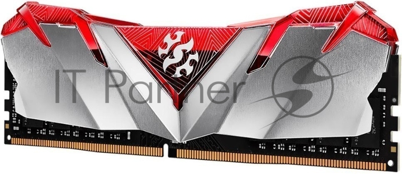 Модуль памяти ADATA 8GB DDR4 UDIMM, XPG GAMMIX D30, 3200MHz CL16-20-20, 1.35V, Красный Радиатор