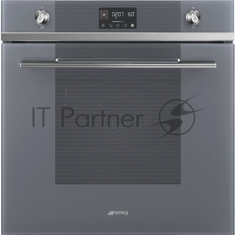 Встраиваемый духовой шкаф/ Многофункциональный духовой шкаф с пиролизом, 60 см, 10 функций, стекло Stopsol, Linea