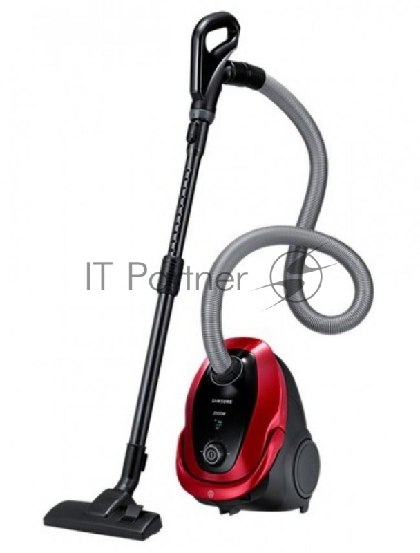 Пылесос SAMSUNG VC20M257AWR/EV, 2000Вт, красный