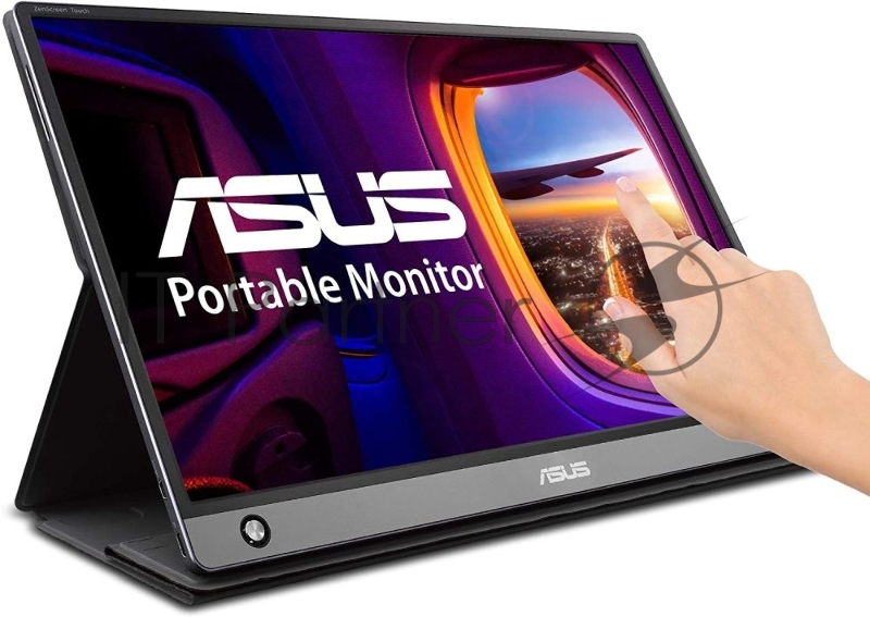 МОНИТОР 15.6 ASUS MB16AMT DarkGrey(IPS, LED, Wide, 1920x1080, 5ms, 178°/178°, 250 cd/m, 700,000:1, +НDMI, +MM, +USB, )