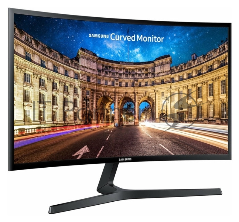 Монитор 23.5 Samsung C24F396FHI Black VA, CURVED, 1920x1080, 4ms, 250 cd/m2, 3000:1 (Mega DCR), D-Sub, HDMI, vesa