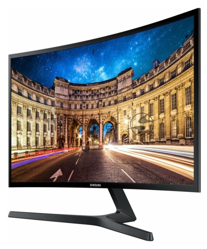 Монитор 23.5 Samsung C24F396FHI Black VA, CURVED, 1920x1080, 4ms, 250 cd/m2, 3000:1 (Mega DCR), D-Sub, HDMI, vesa