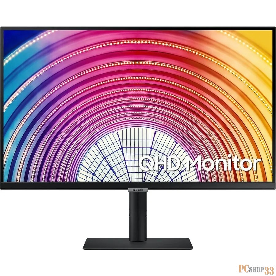 Монитор Samsung 24 SyncMaster SAM24A600N черный IPS LED 5ms 16:9 HDMI матовая HAS Pivot 1000:1 250cd 178гр/178гр 2560x1440 DisplayPort WXGA USB 4.9кг (RUS)