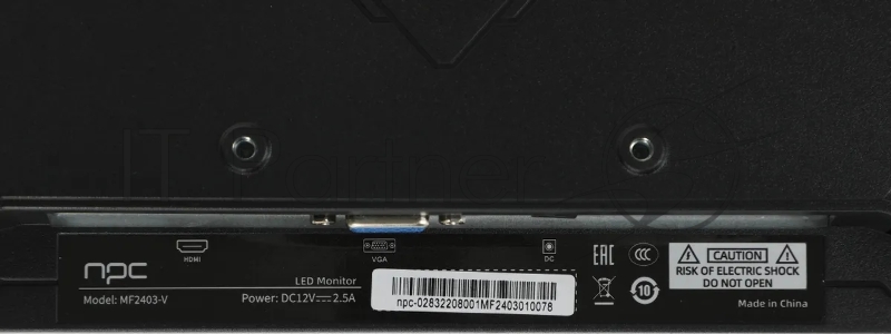 Монитор 23.8 AIWA MF2403-V Black (IPS, 1920x1080, D-sub+HDMI, 5 ms, 178°/178°, 250 cd/m, 1000:1)