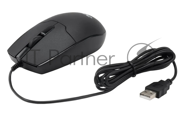 Мышь Acer OMW126 черный оптическая (1000dpi) USB (3but)
