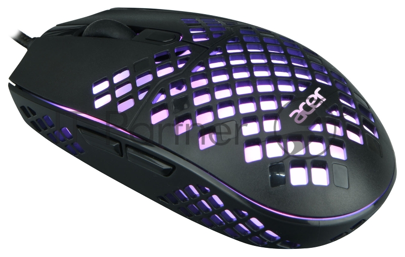 Мышь Acer OMW134 черный оптическая (3200dpi) USB (6but)