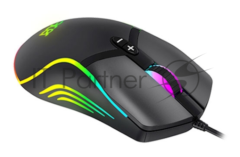 Мышь Acer OMW144 черный оптическая (3200dpi) USB (7but)